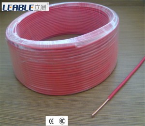 solid cable, single core cable, pink cable